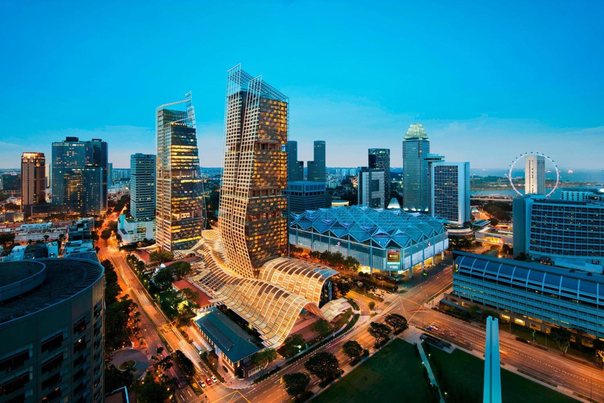 Jw Marriott Hotel Singapore South Beach Exterior foto